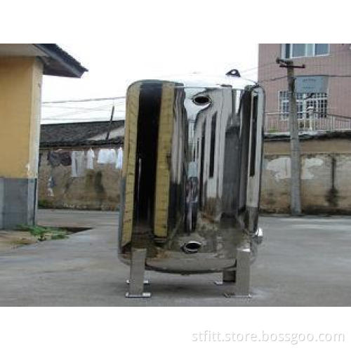 Industrial Stainless Steel Multi Media Filter Housing For P